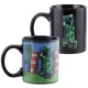 Minecraft hőre változó mintájú kerámia bögre, 300ml