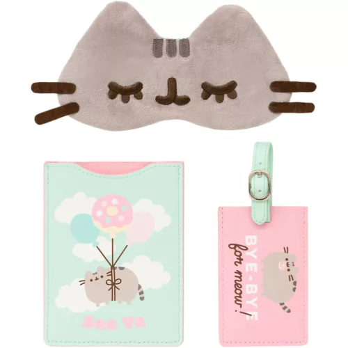 Pusheen cicás utazó szett szemmaszkkal, Foodie Collection