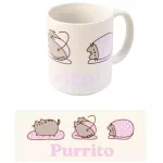Pusheen cicás bögre, kerámia, 350ml, Purrito