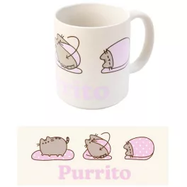 Pusheen cicás bögre, kerámia, 350ml, Purrito