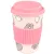 Pusheen cicás kerámia pohár tetővel, 400ml, Moments