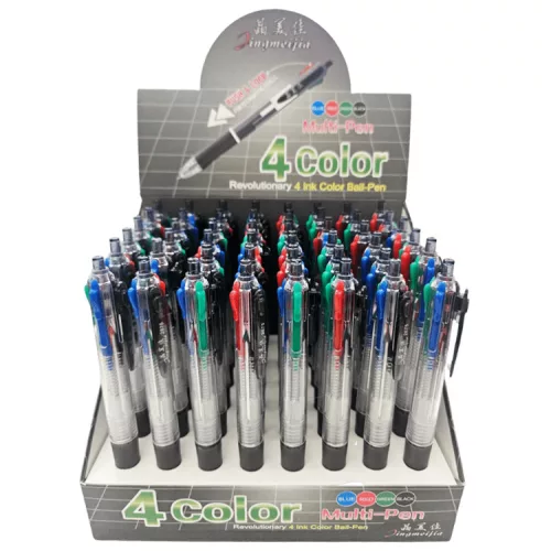 Golyóstoll, 4 színű, Multi-Pen