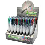 Golyóstoll, 4 színű, Multi-Pen