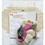 Gyapjúkép készítő szett, Rózsák, 9+