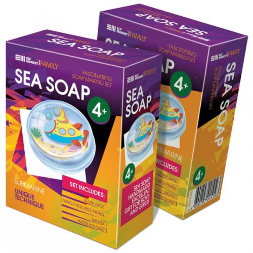 Szappankészítő készlet, Sea Soap, Tengeralattjáró, 4+