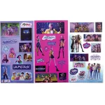 K-POP Démonvadászok matrica, 8,5x16cm, többféle változat