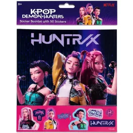 K-POP Démonvadászok matricás album 25 db matricával