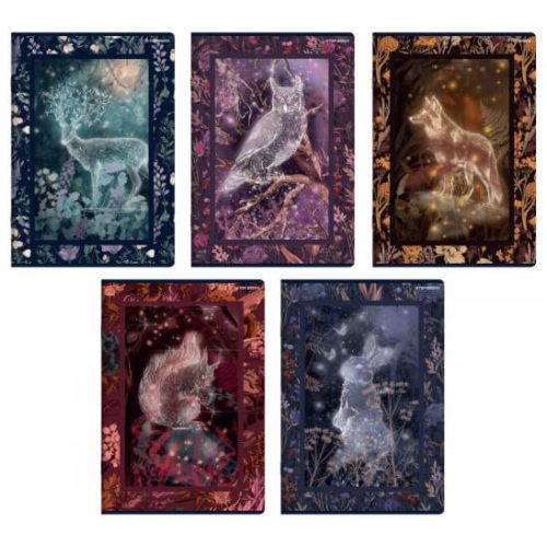 Herlitz tűzött füzet A/5, 60 lap kockás, Fairy Tail Story, többféle