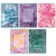 Herlitz tűzött füzet A/5, 32 lap vonalas, Blossom, többféle