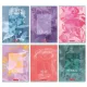 Herlitz tűzött füzet A/4, 32 lap kockás, Blossom, többféle