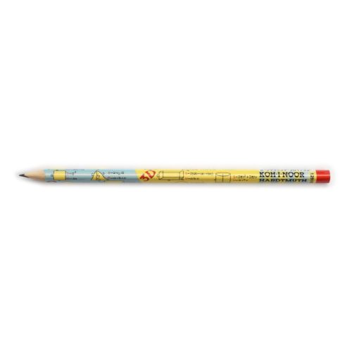 Grafitceruza HB, Koh-I-Noor, háromszög test, matematikai képletekkel