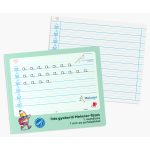 Meixner írásgyakorló füzet, 1.osztály, 7 mm sorköz, 32 lapos, ICO Süni