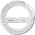 Szögmérő, 360°, átlátszó, Koh-I-Noor