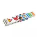 Gyurmakészlet, színes, pasztell, 10 db-os, 200g, Süni