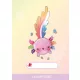 Süni tűzött füzet A/5, 34 lap lecke, ICO, axolotl