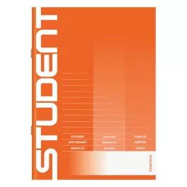 Student tűzött füzet A/5, 32 lap fonetikus szótár