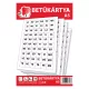 Betűkártya, A/5 4 lap, ICO Süni