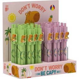   Kapibara golyóstoll, ICO, Don't worry be Capy, kétféle