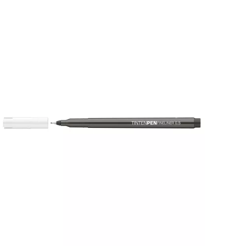 Tűfilc, fekete, Tinten Pen, 0,5mm ICO, 1 db