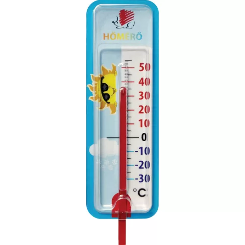 Műanyag iskolai hőmérő, ICO, Süni