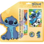 Iskolai szett, írószer szett, 5 db-os, 24x26cm, Lilo & Stitch