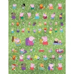 100 fémes matrica kifestő lapokkal, 12 színezhető lap + matricák, Peppa malac