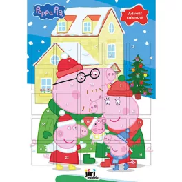 Adventi matricás naptár, 30x42cm, Peppa malac