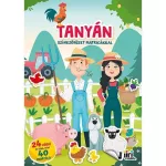 Kifestő A/4, matricákkal, 24 oldal, Tanya
