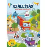Kifestő A/4, matricákkal, 24 oldal, Szállítás