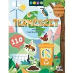 Matricás foglalkoztatókönyv, matricás füzet, A/4, 16 oldal+100 matrica, A természet