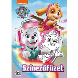 Kifestő A/4, 16 oldal, Mancs őrjárat, lányos