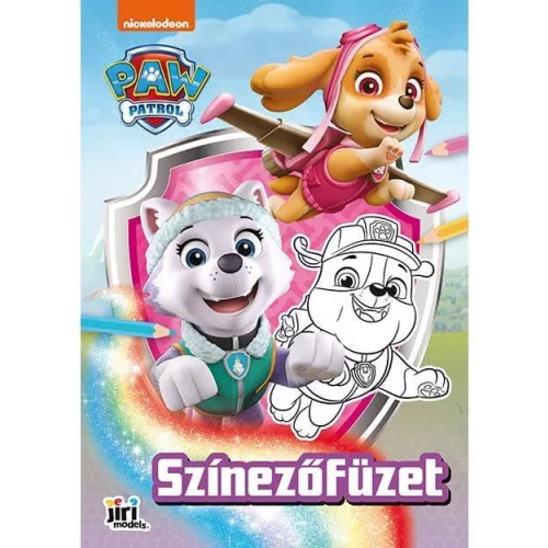 Kifestő A/4, 16 oldal, Mancs őrjárat, lányos