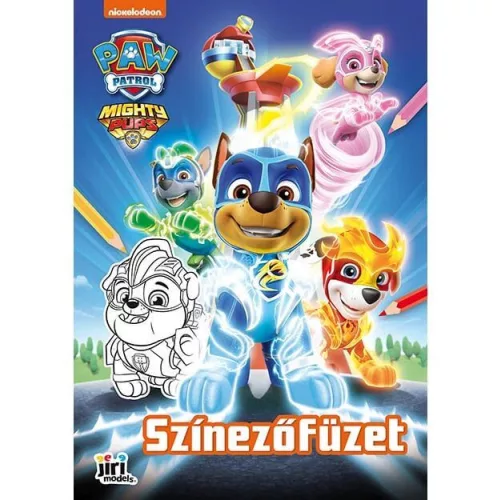 Kifestő A/4, 16 oldal, Mancs őrjárat, fiús