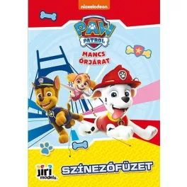 Kifestő A/5, 9 oldal+ 9 színes mintaoldal, Mancs őrjárat
