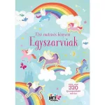 Az első matricázásom, 17x24cm, 16 oldal és több száz újrafelhasználható matrica, Egyszarvúak