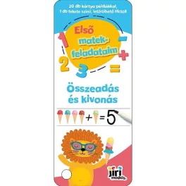   Az első feladataim, 40 db kaparós kártya + 1 db fekete filc,  Összeadás és kivonás