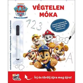   Végtelen szórakozás, 21 lekaparható lap + filctoll, Mancs őrjárat