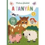 Matricás feladatok matricás füzet, A/4, 16 oldal+6 oldal matrica, A tanyán