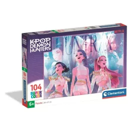   K-POP Démonvadászok puzzle, 104 db-os, Shining Stars, Clementoni