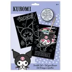 Kuromi képkarcoló szett, 2 ív/csomag
