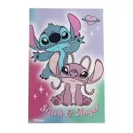 Stitch írószer szett 5 db-os (vonalzó, ceruza, notesz, radír, hegyező)