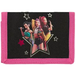 K-POP Démonvadászok pénztárca, 12,5x9,5cm