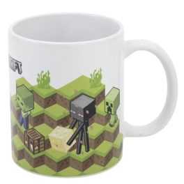 Minecraft bögre, porcelán, 325ml, díszdobozban