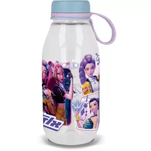 K-POP Démonvadászok kulacs 460ml csavaros kupakkal