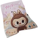 Labubu mintás kulcstartó, lógó díszekkel, többféle