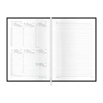 Joy határidőnapló, A/5, heti tervező, 2027, cseresznye, metalizált borítóval