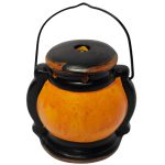 Töklámpás, mini, kerámia, kb. 6,5x7cm