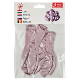 Lufi, 30 cm, 4 db/csomag, világos lila