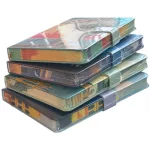 City notesz, A/6, 9x14cm, mágneses záródással, vonalas, többféle változat