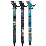 Radírozható zseléstoll, nyomógombos, 0,5mm, dínós (HZ-1612)